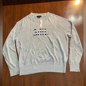 Brand new J Crew women’s linen sweater